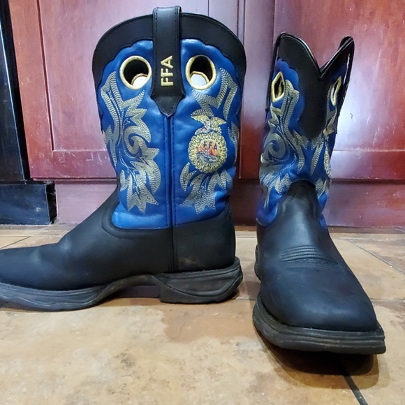 black ffa boots